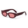 New Vintage Oval Sunglasses Woman Luxury Brand Small Rectangle Sun Glasses Female Small Ellipse Eyewear Uv400