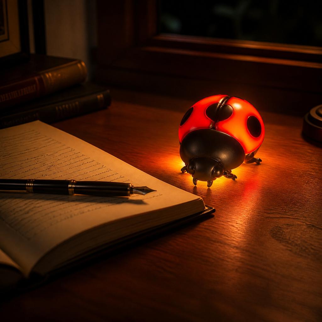 Glowing Night Light, Decorative Lamp for Bedroom, Cute Shaped