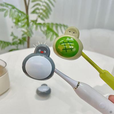 Toothbrush Head Cover Practical Dust Cap Cover Bathroom Supplies Useful Head Protective Cover Electric Toothbrush Dust Cap