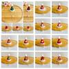 Knitted Yarn Christmas Pet Hat Soft Pompon Yarn Kitten Headwear  Winter Gathering