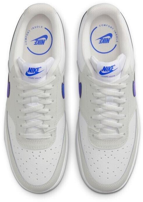 Кроссовки Nike Court Vision Low Next Nature фотонная пыль/белый/расовый синий