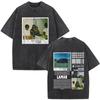 Washed Vintage Rapper Kendrick Lamar Album Merch Tshirts Unisexs Clothing Hip Hop Retro Oversized Tshirt Fashion Trend Tee Shirt