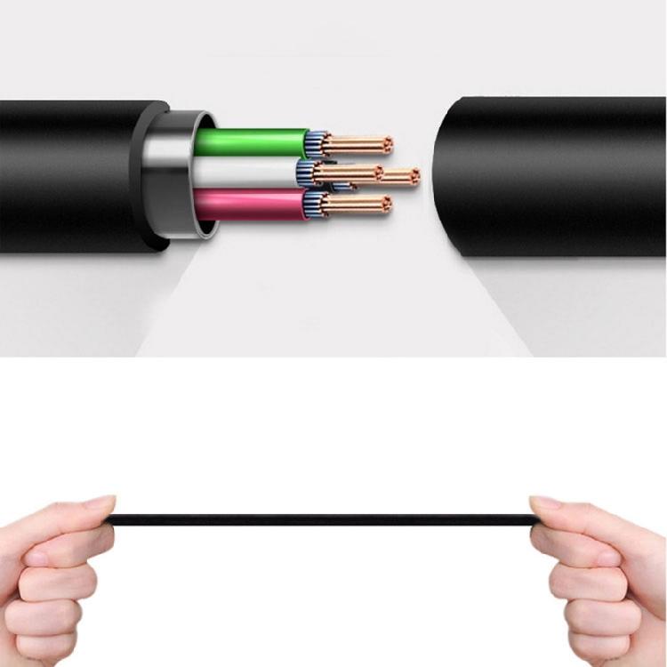 Pack of 2 Quick Charging USB Lines Suitable for Grooming Equipment PVC and Copper Conductors Flexible 1.2M Cord Length