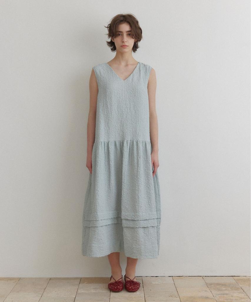 Okuka Cloud Summer Dress - Sky Blue