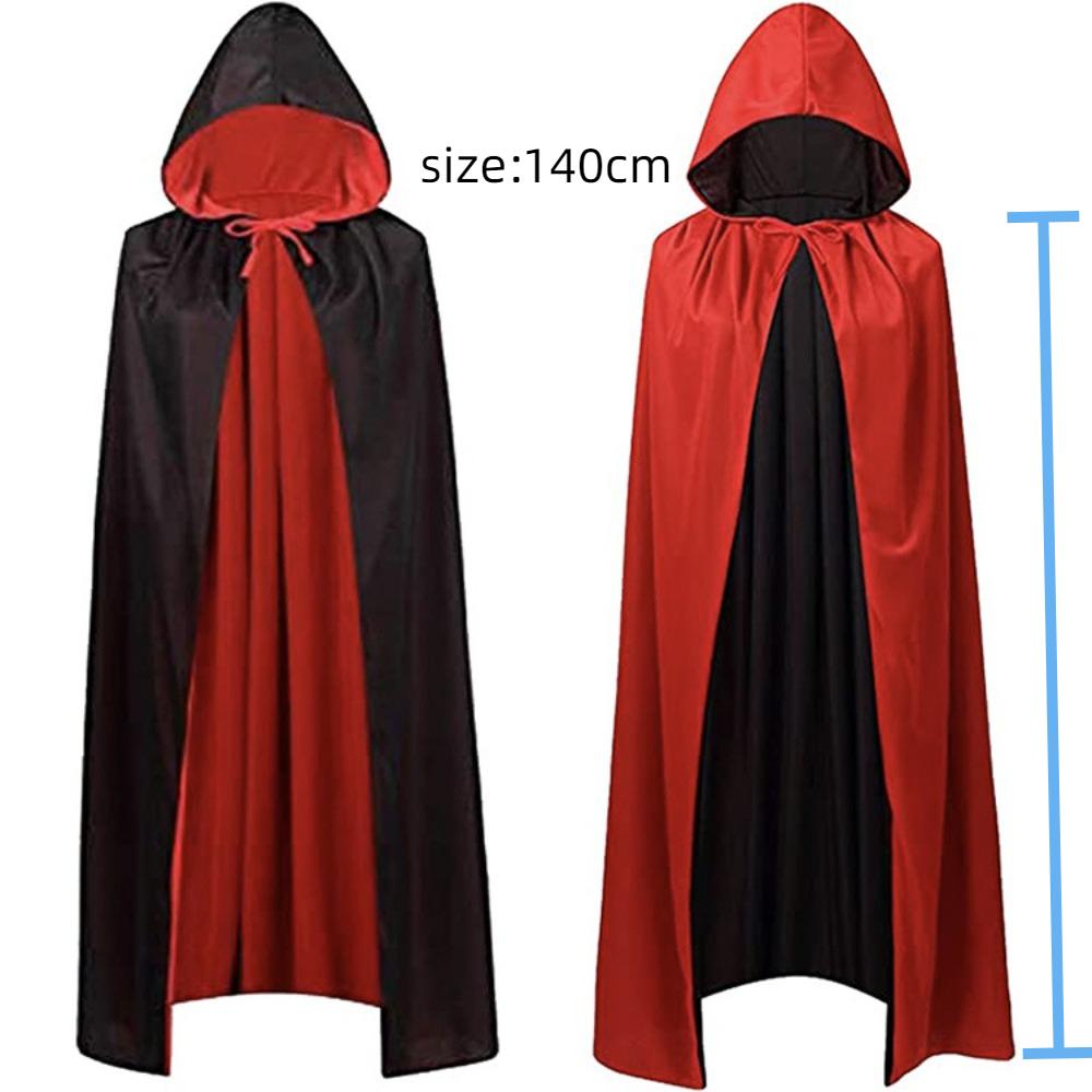 Dress Up Props Halloween Cape Scary Devil Hoody Cloak Fashion Demon Cloak  Halloween Costume