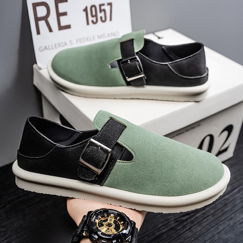Men's Casual Shoes 2025 New Fashion Trend Comfortable Breathable Non-slip Flat Shoes Outdoor Casual Shoes