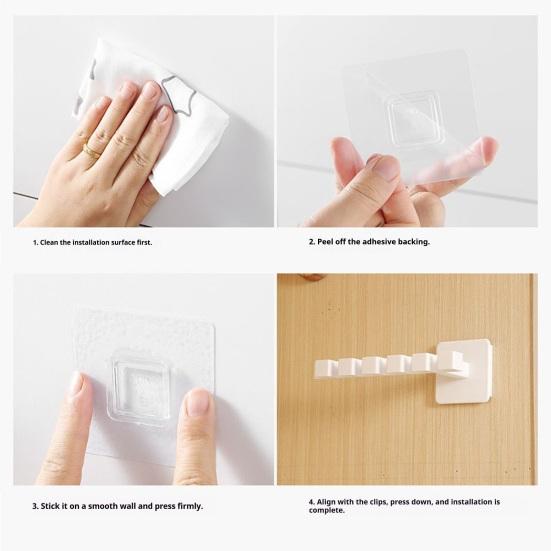 Wall-Mounted Cap Organizer Headband Holder Hat Bag Hanger with Multiple Hooks for Scarves Belts Hair Ties
