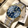 BINBOND Luminous Waterproof Reloj Auto Date Accurate Men's Watch Sturdy Stainless Steel Strap Quartz Wristwatches For Men Luxury
