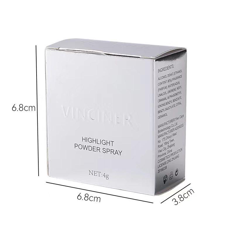 Cross-Border Shimmer: Glitter Spray Highlighter Powder for Body