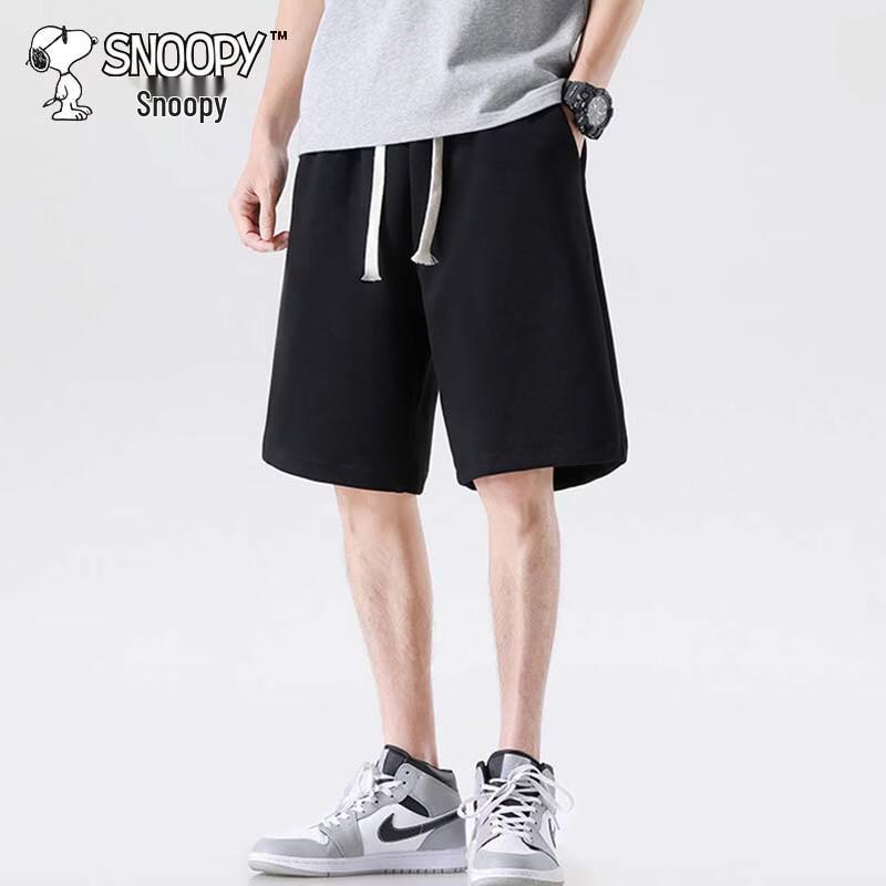 Snoopy Men s Summer Casual Shorts M