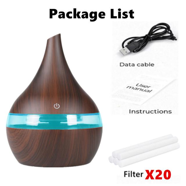 300ml Humidifier Home Aromatherapy Diffuser Air Appliance Vaporizer Evaporator Environment Aromatizer Aroma Humidifiers Room
