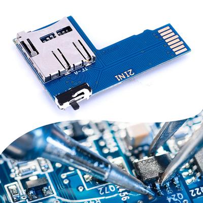 2-in-1 Dual System Switcher for Micro SD/TF Card Memory Storage Board Dual TF Card Adapter Memory Board for Raspberry Pi