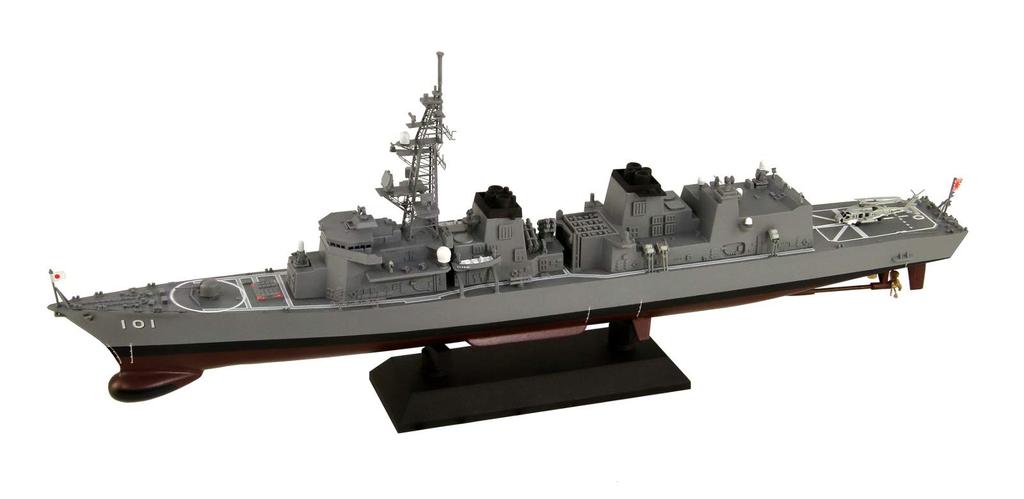 Pit Road 1/700 Skywave Series JMSDF DD-101 Murasame Destroyer with New Equipment and Etched Parts, Plastic Model J61SP