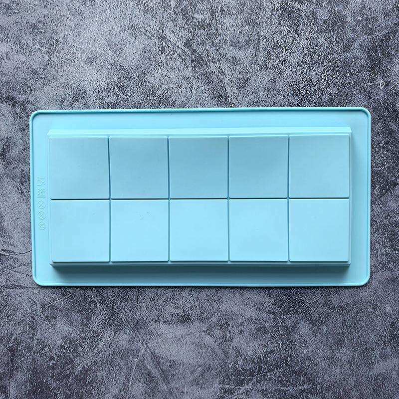 

Кухонный инструмент для выпечки Шоколадная силиконовая форма Форма для мягких конфет для DIY Украшение торта синий