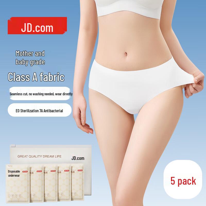 JD Crafted Women s Disposable Underwear L