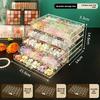 3-120grid Crystal Bead Storage Drawer Jewelry Organizer DIY Craft Material Box For Home Office Crafts And Hobbies