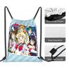 Custom Sailors Anime Moons Drawstring Backpack Women Men Gym Sport Sackpack Portable Bishoujo Training Bag Sack