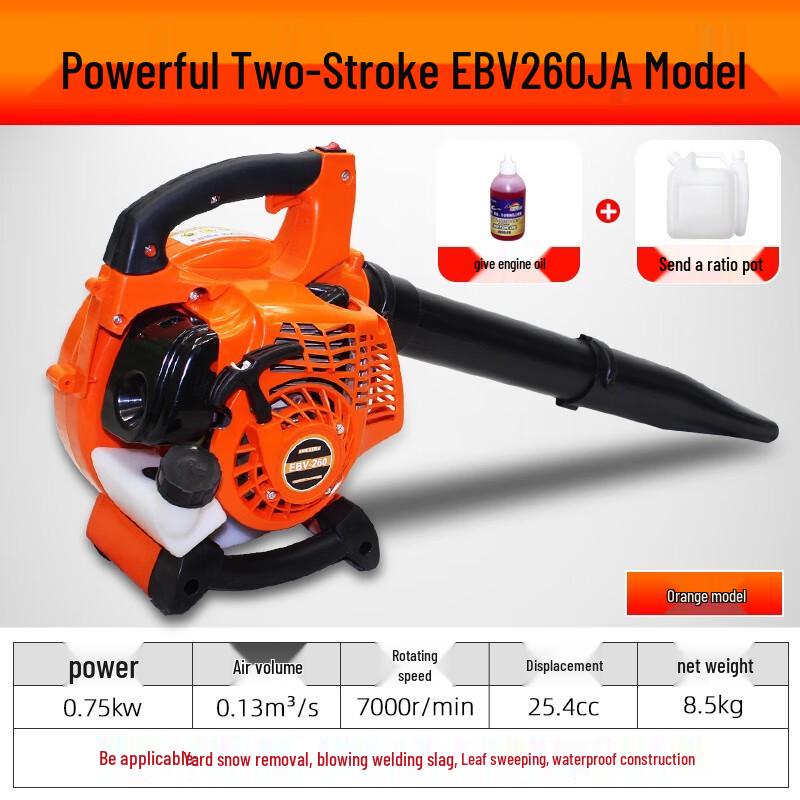 

Tongjing 2-Stroke Handheld Gasoline Blower CN plug (adapter included)