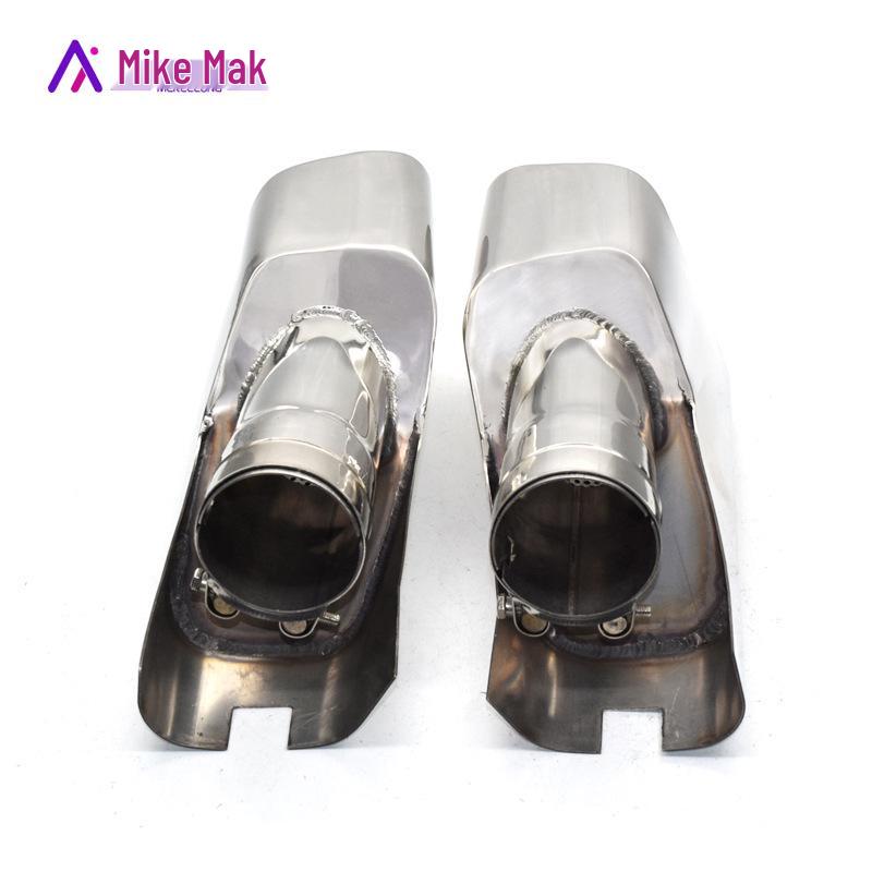 Exhaust Tailpipe Upgrade for 10-13 Range Rover Sport: Square Mouth Design