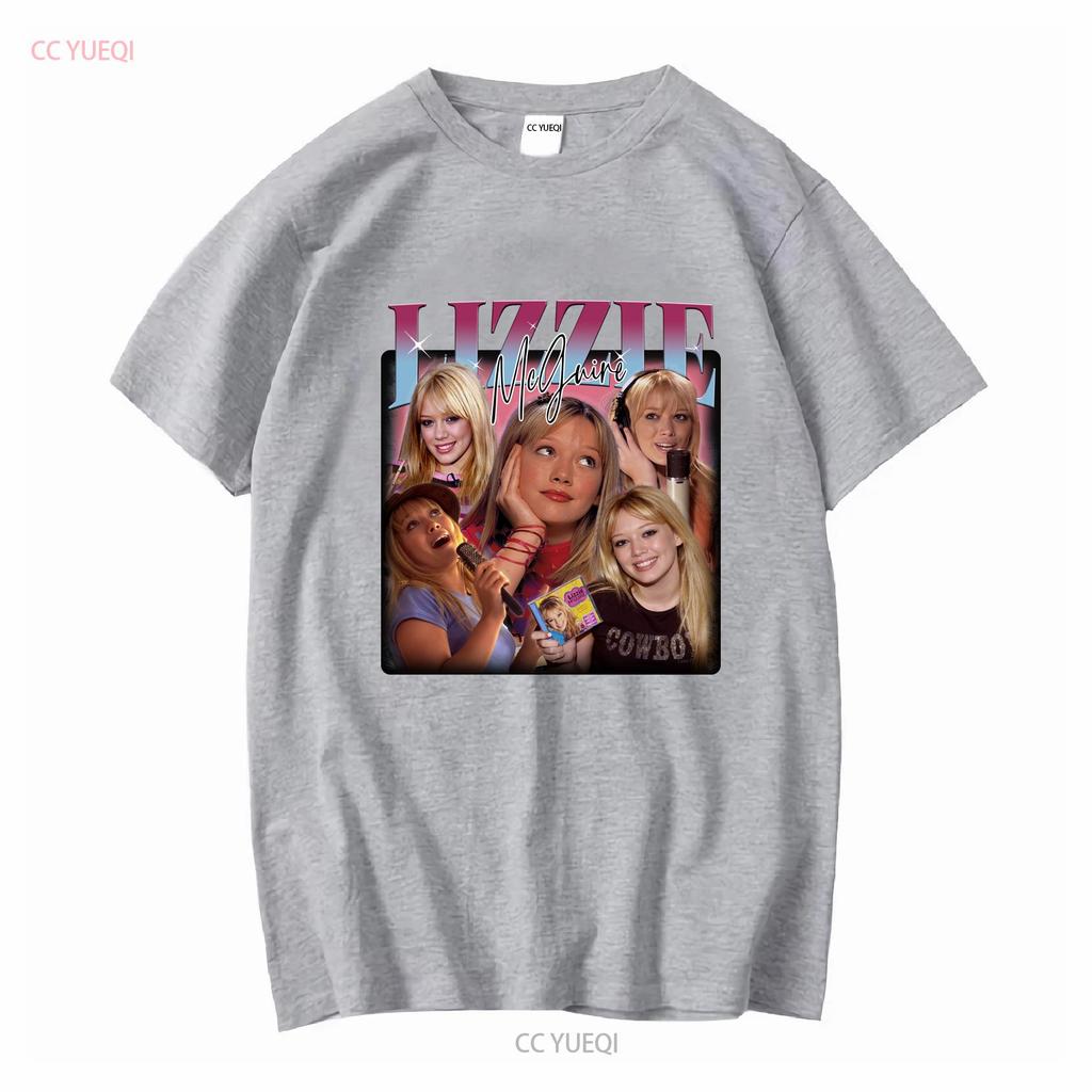 The Lizzie McGuire Movie Family Vacation T Shirt Vintage Washed Stylish Graphic Stretched Streetwear Homme Slightly Unisex