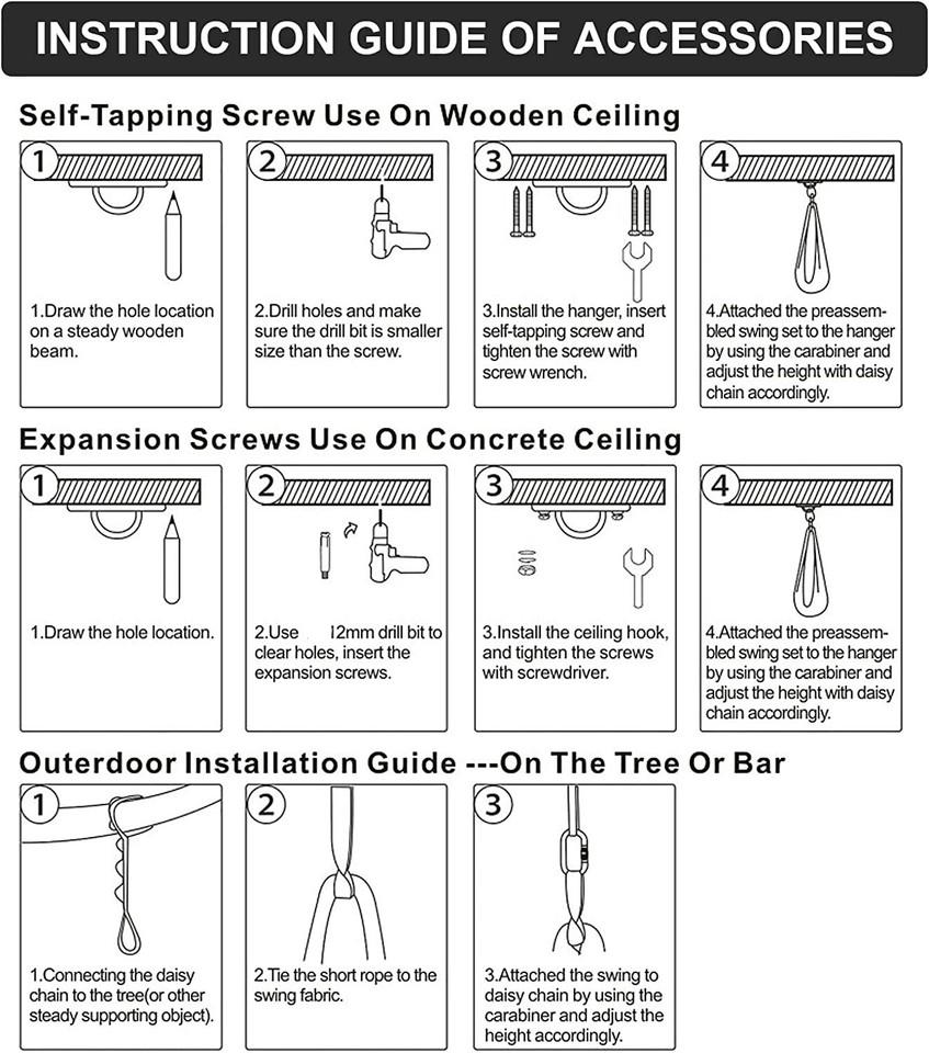 Therapy Swing Hammock Double Swing Cloth Kids Gifts for Autism