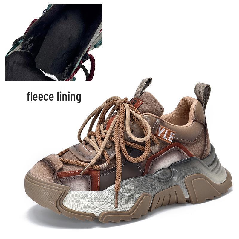 

Женские ретро кроссовки «папины» из натуральной кожи - Осень 2025 35