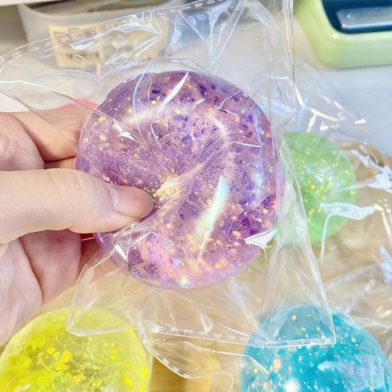 Buntes Knetspielzeug, langsam aufsteigendes, weiches Fidget Toy, TPR Stressball, Dekompressions-Gadget für Erwachsene, Kinder, Neuheit, Party-Mitgebsel