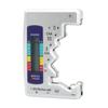 Digital Battery Capacity Gauge Tester Universal D C N AAA AA 9V 1.5V Button Cell Analyzer Silver