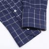 THOM BROWNE Tattersal Check Flannel Easy Fit Shirt tops 40 NavyUsed