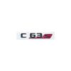 FUP1  Glossy Black V8 Biturbo Emblem Sticker for Mercedes AMG C63 C63s C205 S205 W205 Fender Trunk Rear Logo Decal