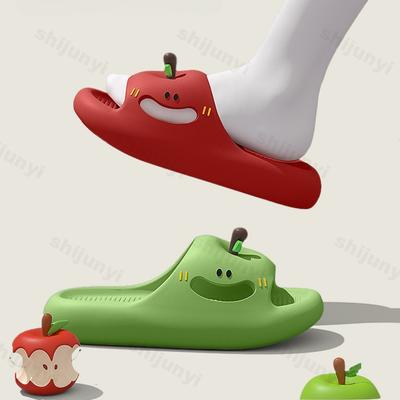 Fashion Couple's Slippers 2025 Summer Outdoor Women Cute Cartoon Platform Sandals Lightweight Comfortable Indoor Non Slip Men Home Shoes