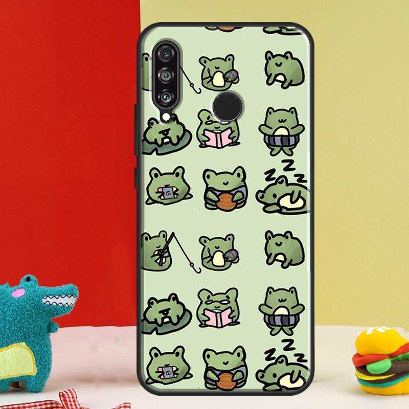 green aesthetic For Huawei Nova 12s 12i 11i 8i 9 10 SE Y91 Y90 Y60 Y70 Y72 Y61 P20 P40 P30 Lite P60 Pro Case