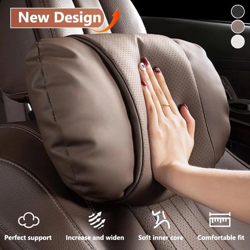 For BMW 2 Series F45 F46 F22 F23 F87 Car Seat Headrest Neck Pillow Cushion Breathable Protect Relieve Neck Fatigue