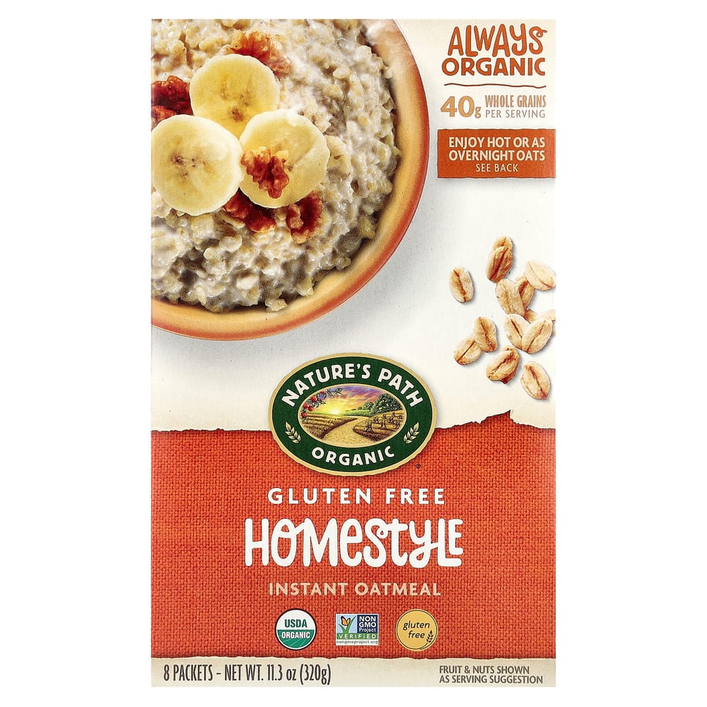 Nature s Path Homestyle Oatmeal, 8 Pack, 320g (11.3oz)