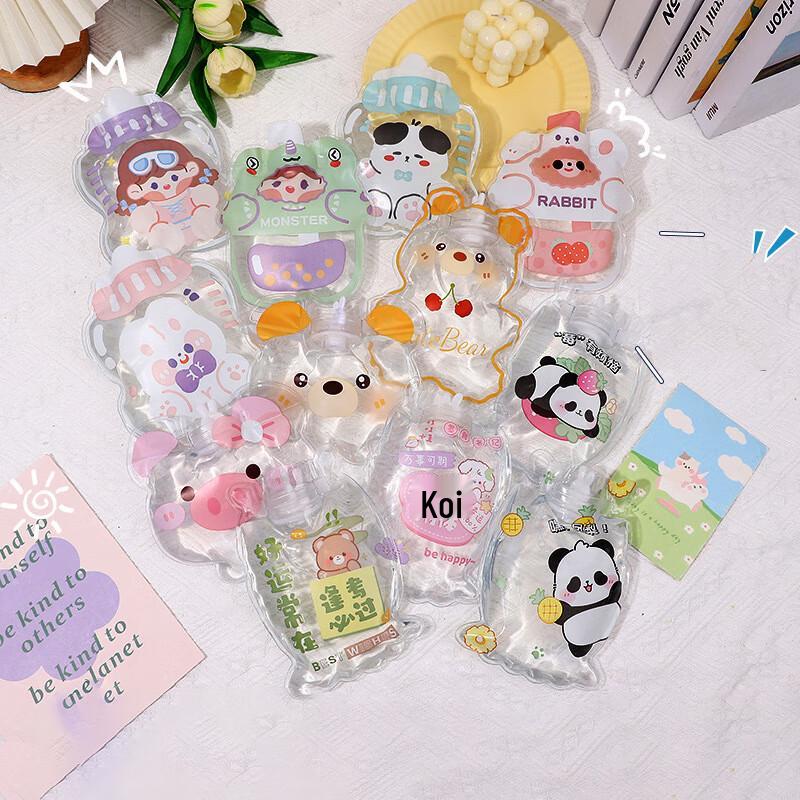 

Cartoon Transparent PVC Hot Water Bottle