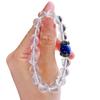 10Mm Design Natural White Crystal Lapis Lazuli Bracelet Bracelet.