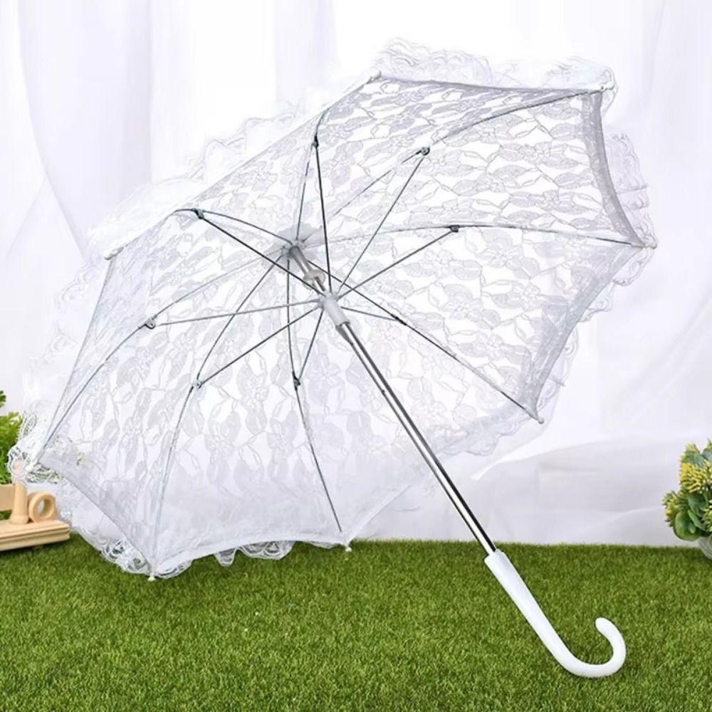 Lolita Mini Bridal Umbrella Elegant Lace Wedding Decoration Props  Photography Props