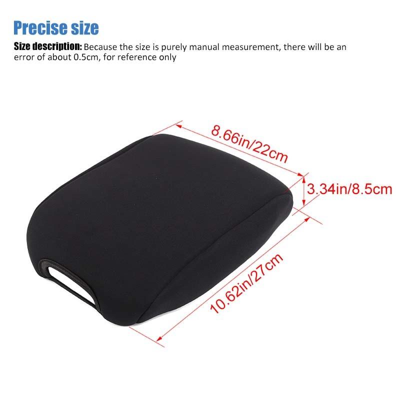Armrest Protective Cover Anti-Scratch Pad Cover For  Mitsubishi PAJERO 2007-2021 Car Interior Accessories