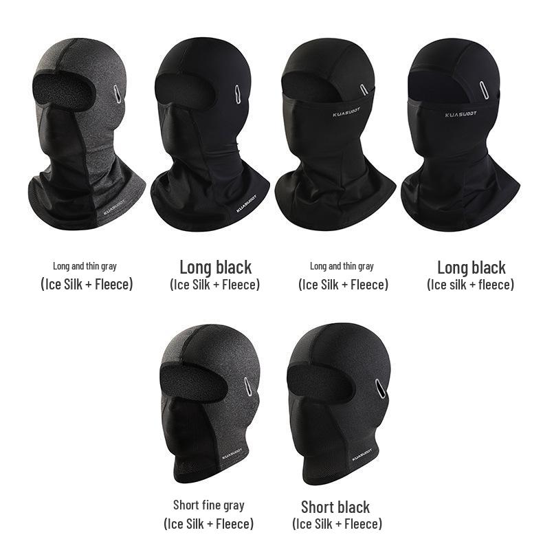 Warme Fleece- Sturmhaube: Winddichte Vollgesichts-Motorrad-Skimaske für Männer & Frauen