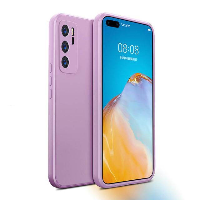 For Huawei All-purpose P20 Pro P30 Pro P40 Plus Case Liquid Silicone P60 P50 Cover For Huawei P20 P30 P40 Lite Case