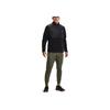 Under Armour Solid Color 1/2 Zip Sports Casual Hoodie Men Hoodies Black 1366196-001