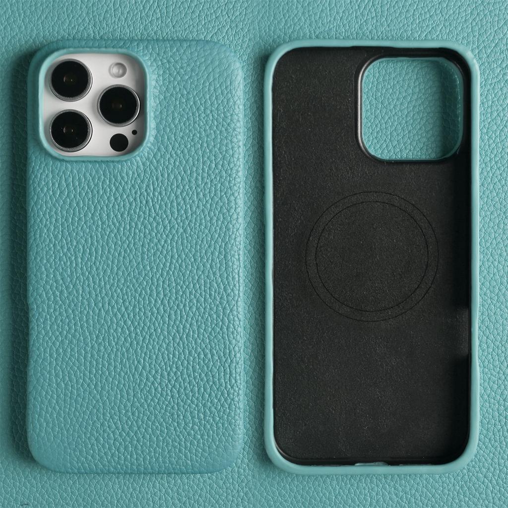 Luxury Magnetic For Magsafe Genuine Leather Case For iphone16Pro Max 15 14 13 12 11 Business Full Wrapped Phone Cases Back Cover