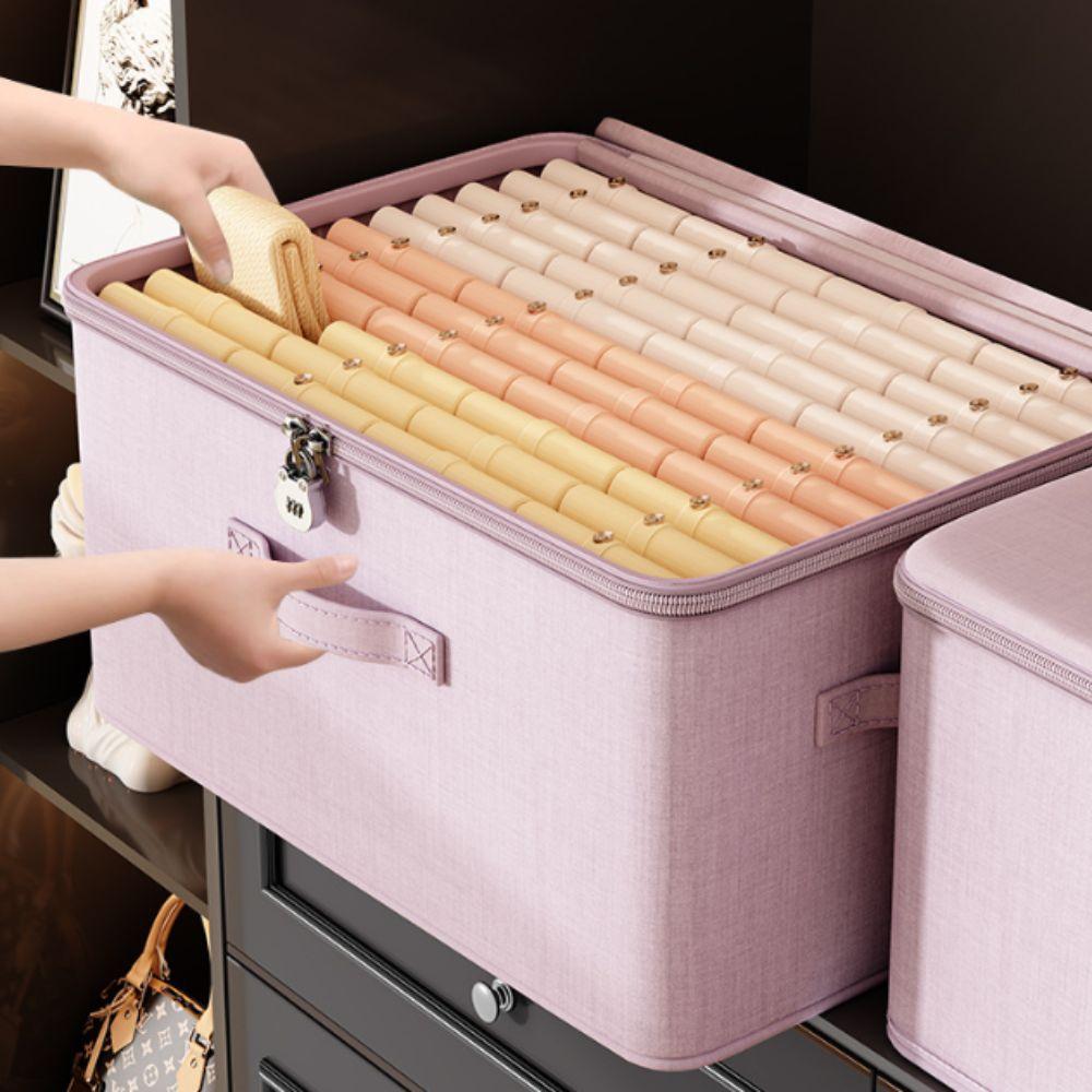 Stackable Storage Container Large Capacity Storage Bag for Clothes Duvets Quilts