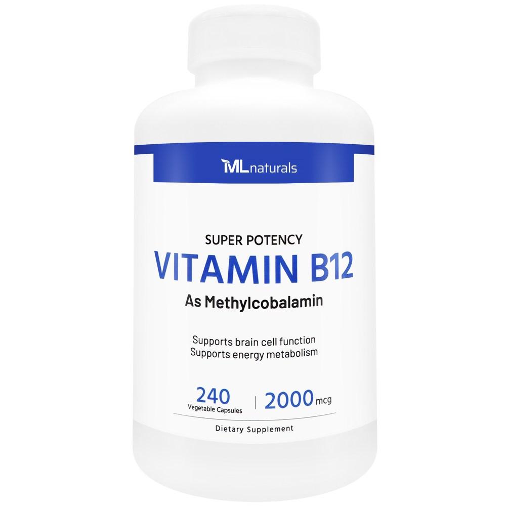 Good Premium My Life Naturals Vitamin B12 (Methylcobalamin) 2000 mcg 1 pcs 240 Tablets