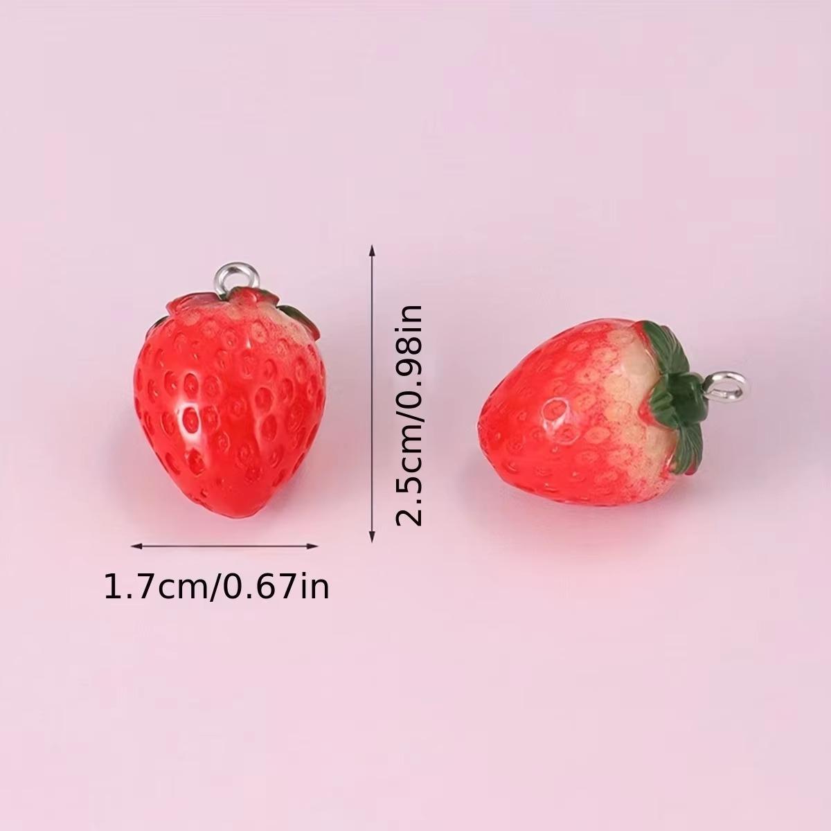 

10pcs Yellow Resin Cute Lemon Charms Fruit Pendants for Jewelry Making DIY Necklace Bracelet Earrings Key Chain Accessories