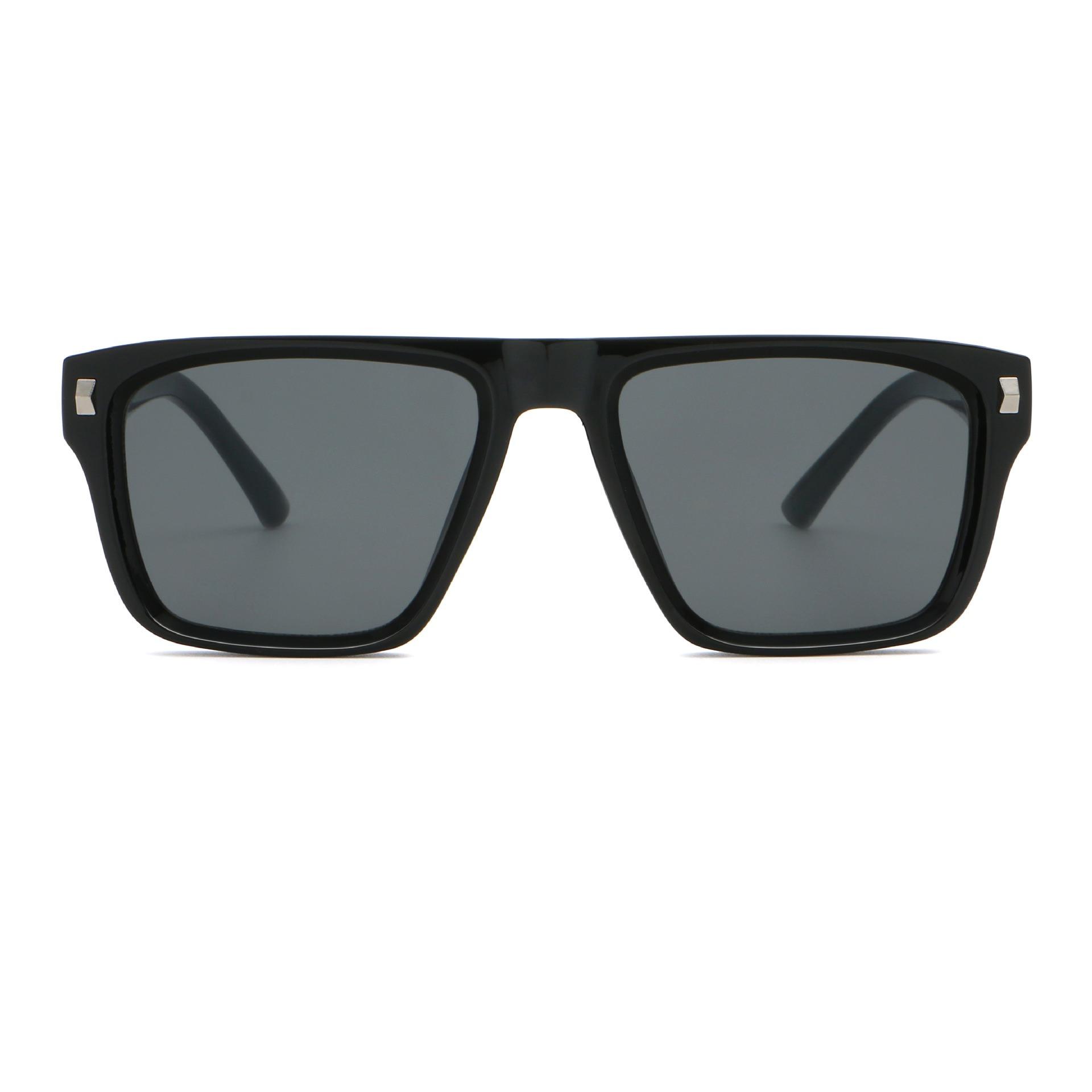 

Fashion Trendy Men s Sunglasses High Quality TR90 Sun Glasses for Women Retro Square UV400 Lens Glasses Women чорний