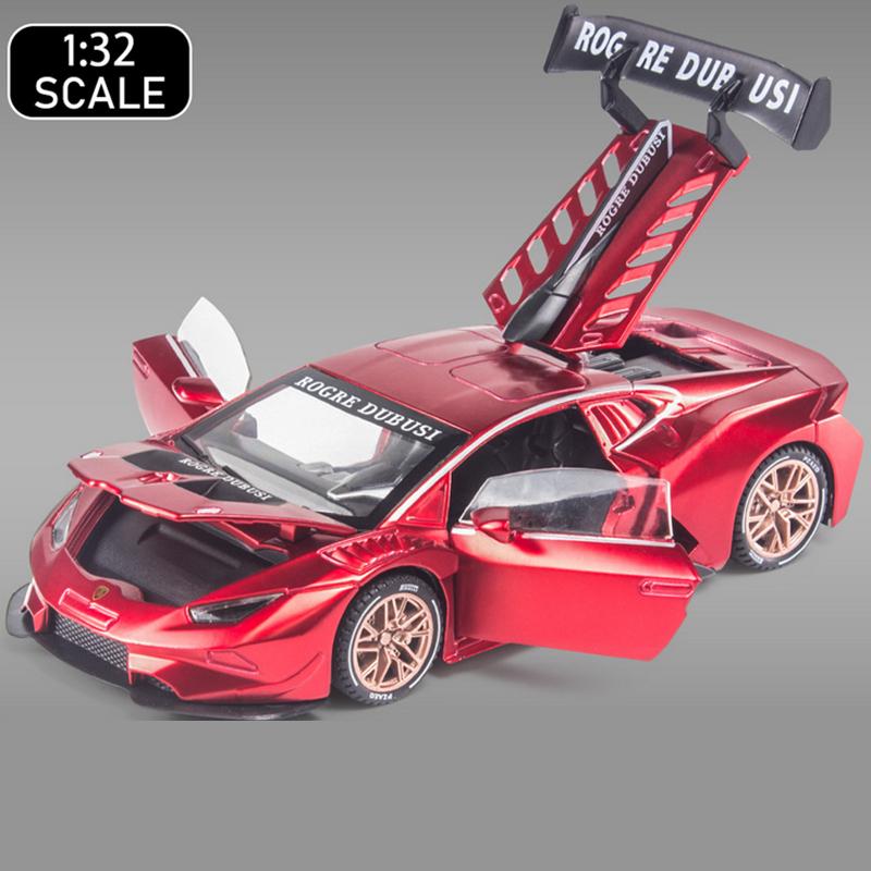 1/32 Lamborghini Aventador HURACAN EVO Alloy Sports Car Model Diecast & Toy Vehicles Metal Toy Car Model Collection Simulation Kids Toy Gift