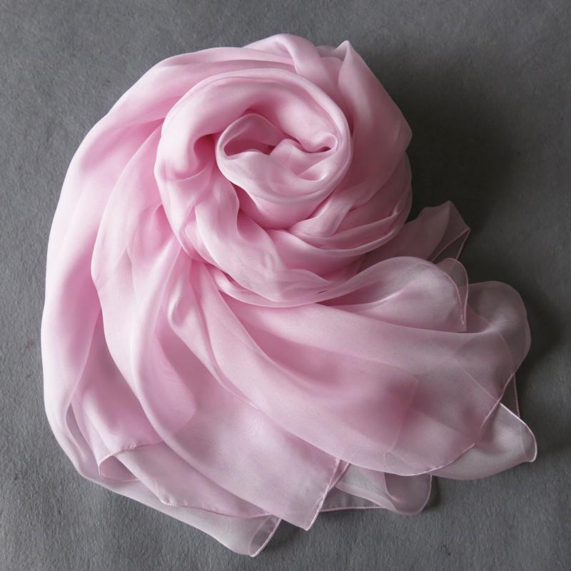 China Red Long Scarves Ladies Autumn Winter Long Design Cape New Arrival 100% Silk Shawl Scarf Thicken Chiffon Ultralong Scarves