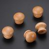 Beech Wood Mushroom Handle for Drawer or Wardrobe