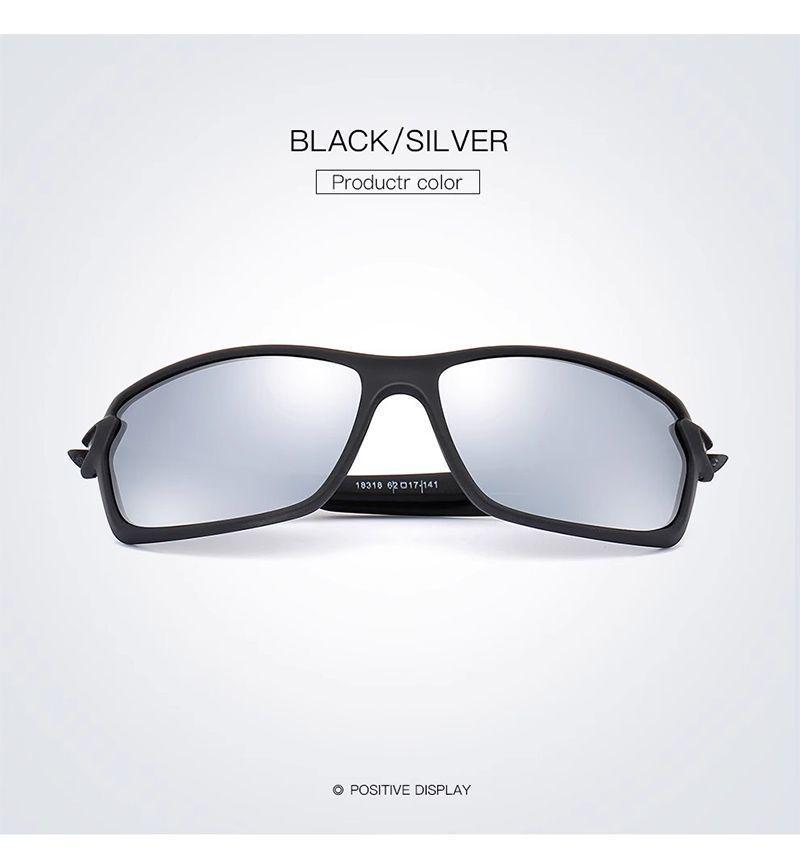 Men's Stylish HD Sunglasses - Colorful, Anti-Glare & UV Protection